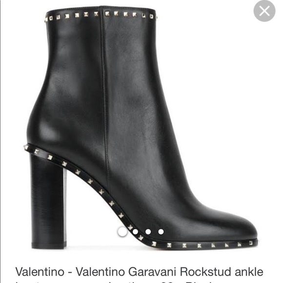 bottines rockstud valentino